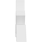 Ekena Millwork Vanguard Architectural Grade PVC Gable Bracket, 72"W x 18"H x 4"D x 4"F, 6/12 Pitch GBP072X18X0404VAN00 - alternate 4
